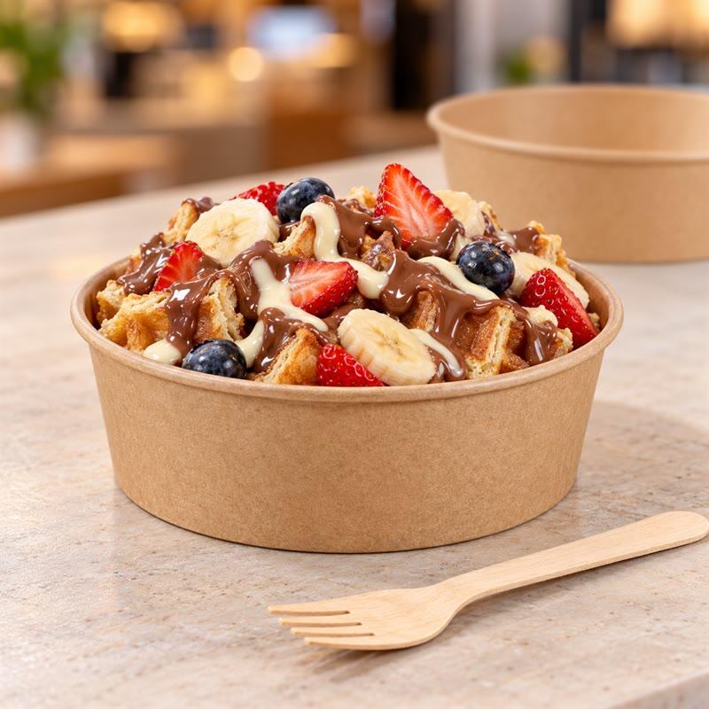Kova Waffle Nedir? Porsiyon, Sunum ve Ambalaj Rehberi