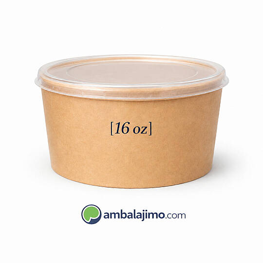 Kraft Çorba Kasesi 16oz - Ekonomik
